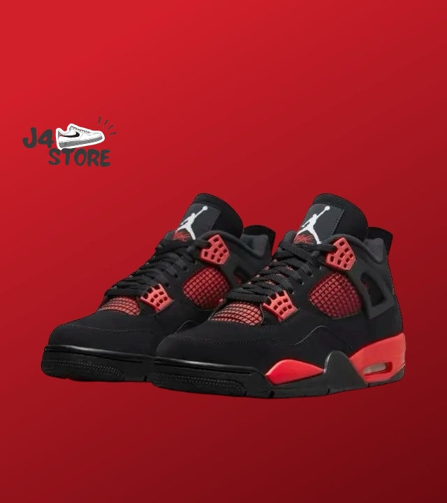 Jordan 4 Thunder red