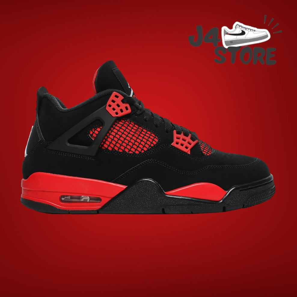 Jordan 4 Thunder red