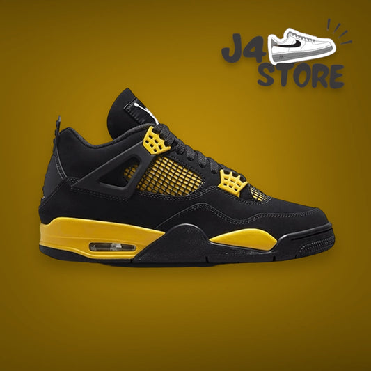 Jordan 4 Thunder yellow