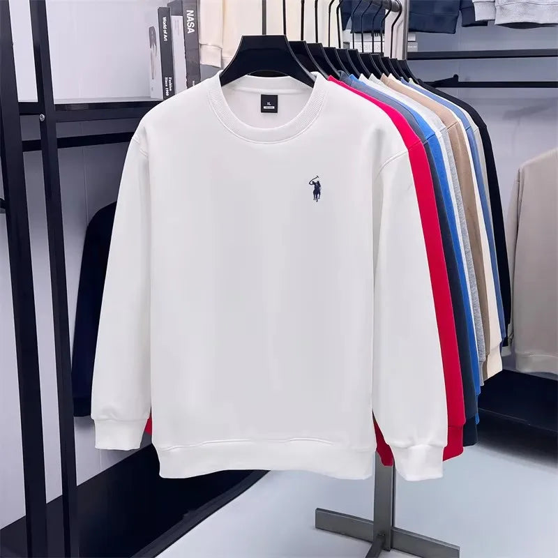 High end sports shirt men's autumn new trend designer brand classic Paul embroidery long sleeve T-shirt loose casual pullover